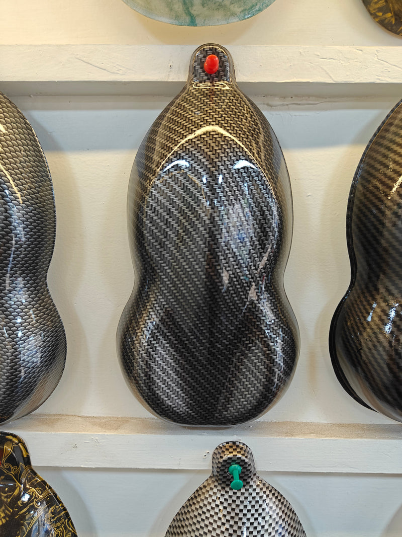 silver carbon fibre