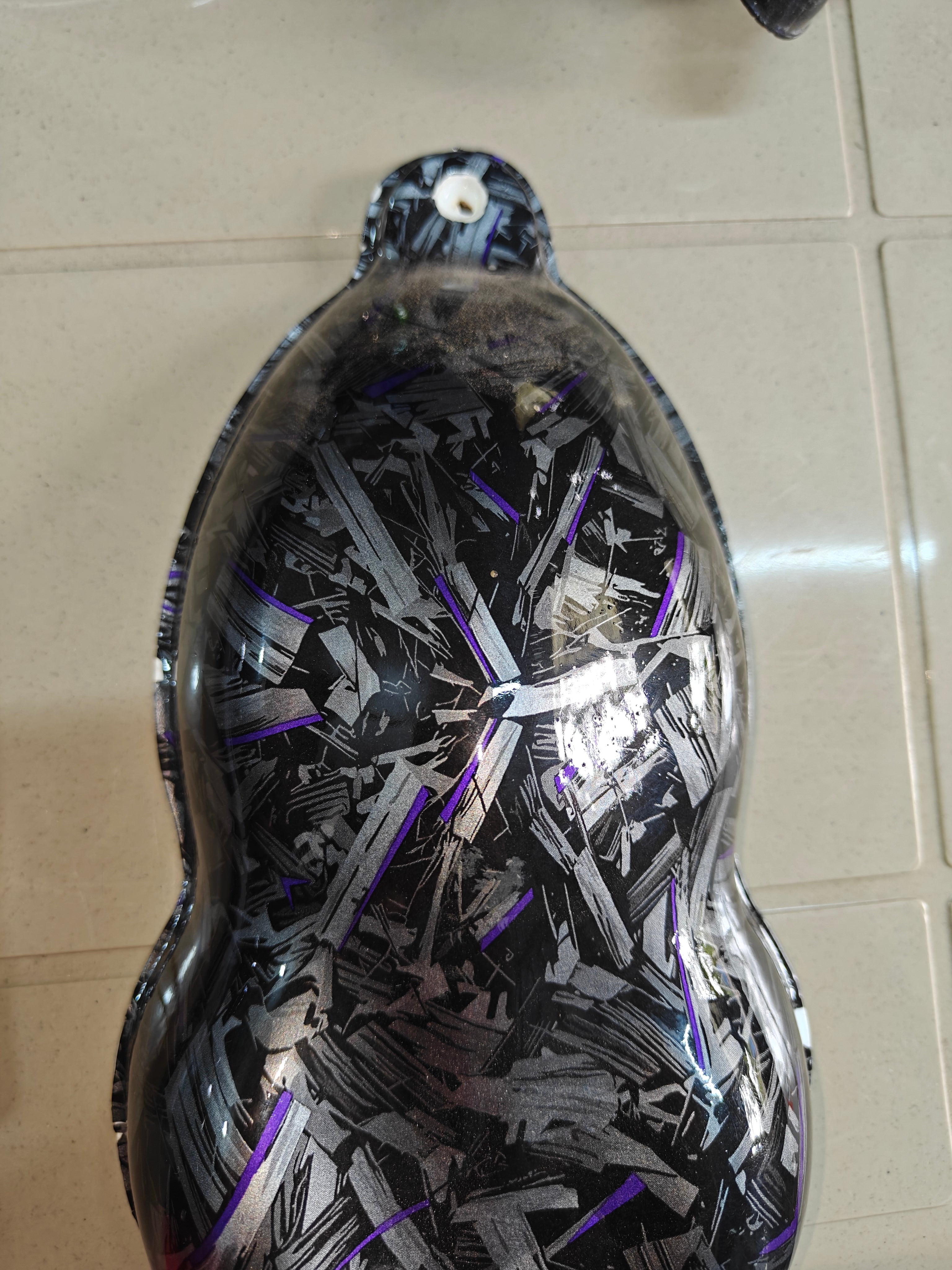 Purple forged Carbon design
