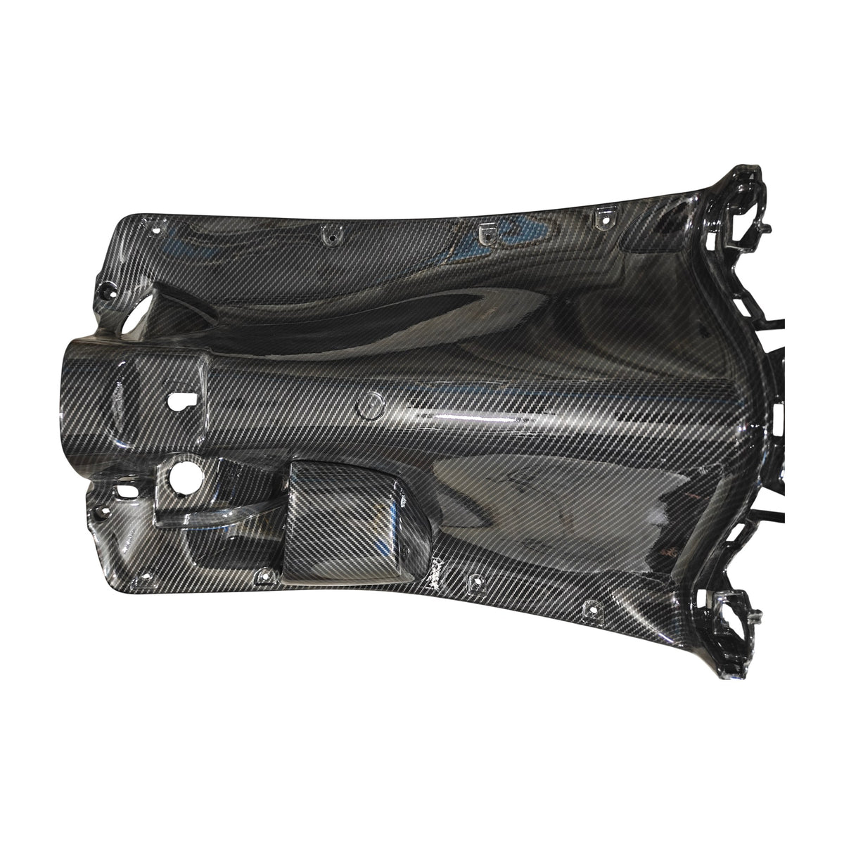 Suzuki Access 125 BS4/BS6 Neck Seal – Carbon Fibre Hydro Dipped - 2
