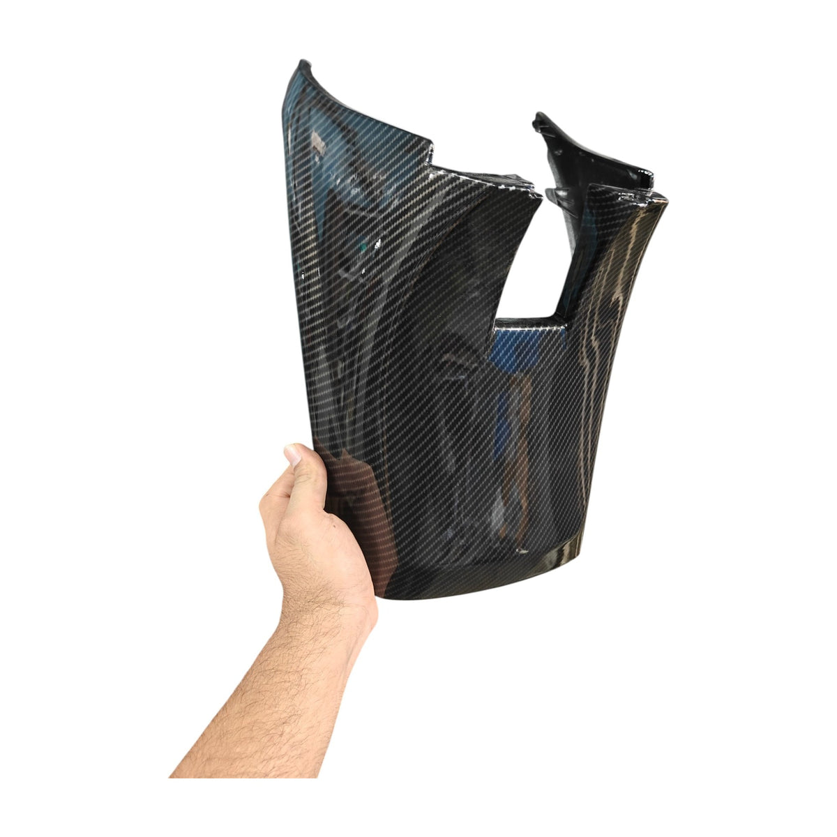 Access 125 BS4/BS6 Under Seat Panel – Carbon Fibre Hydro Dipped - 3