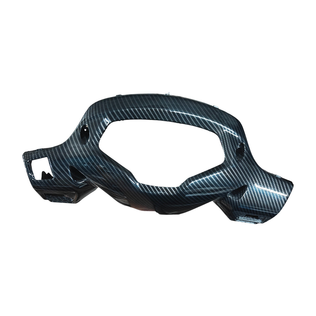 Suzuki Access 125 BS4/BS6 Meter Cover – Carbon Fibre Hydro Dipped - 3