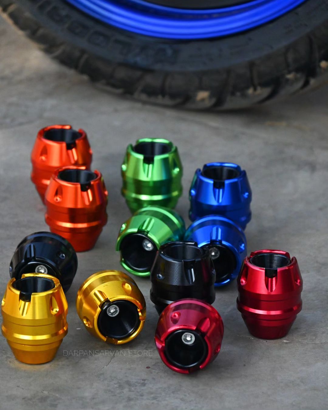 Premium Fork sliders for all bikes and scooters . Universal fitting.