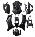 Yamaha R15 V4 Full Carbon Fiber Kit – 12 Pcs Hydro Dipped Set