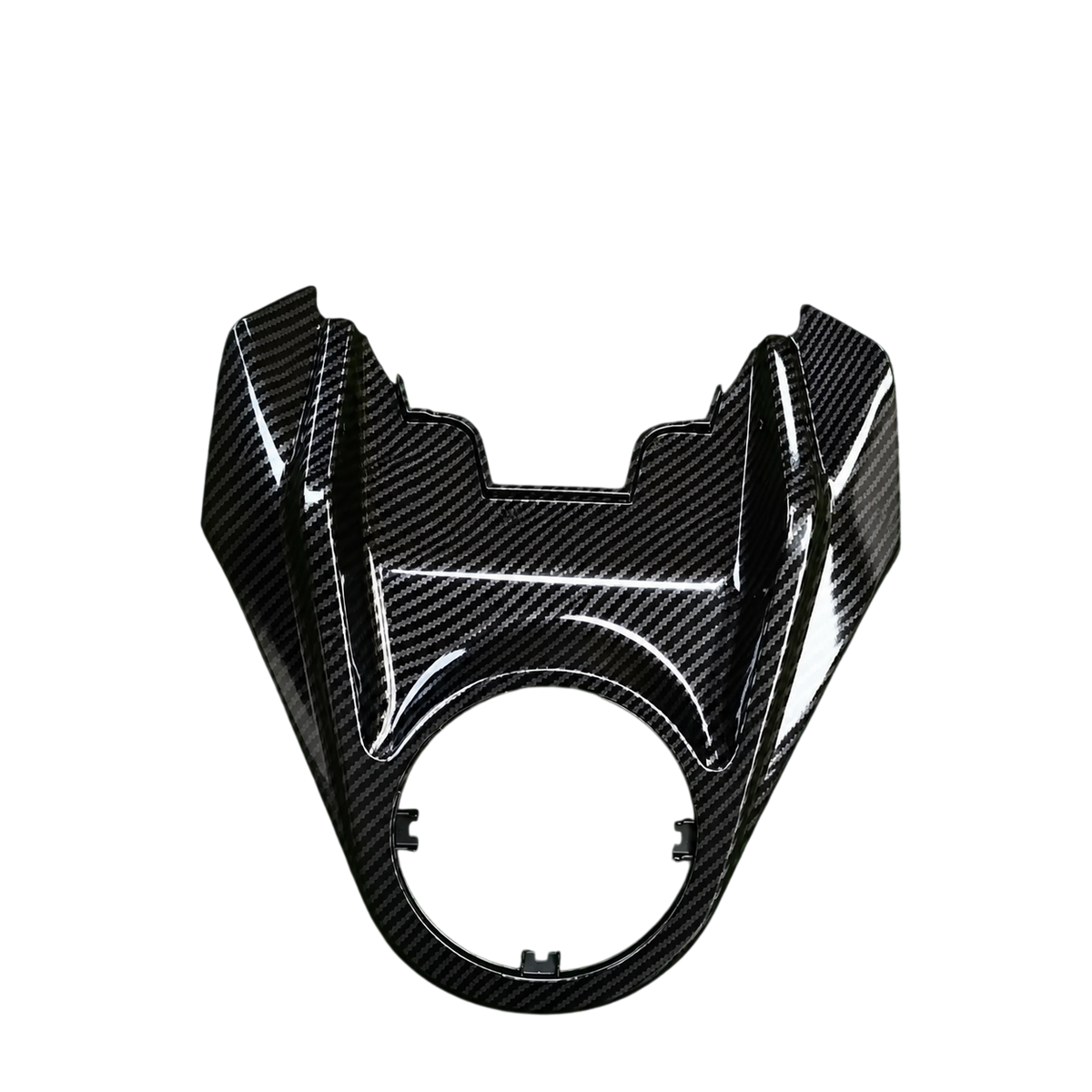 Fuel Cap Cover for KTM Duke Gen 3 (125/200/250/390) – Carbon Fibre Hydro Dipped