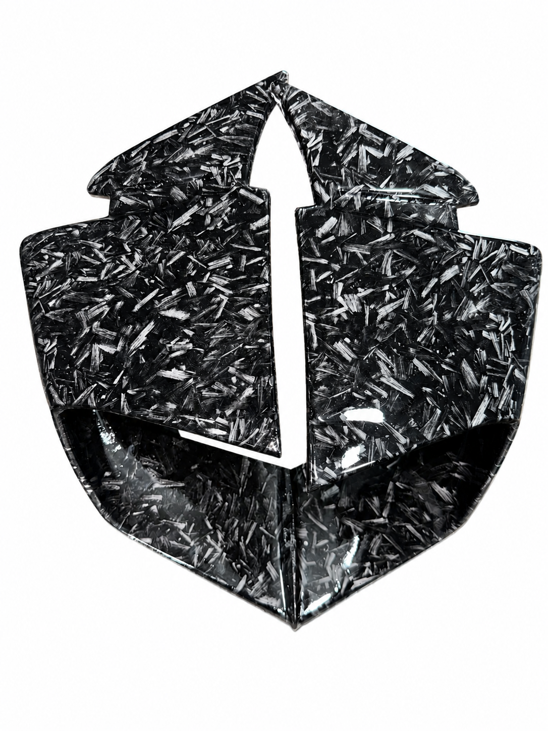BMW S1000RR Style Winglets – Universal Fitting Forged Carbon Hydro Dipped