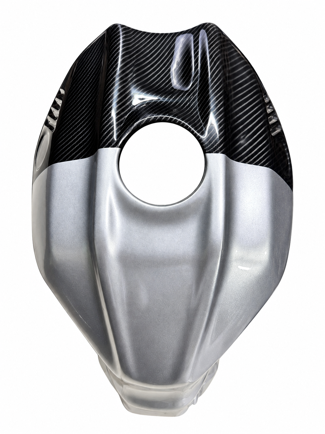 R7 Style Tank Cover for Yamaha R15 V4 – Carbon Fibre Hydro Dipped