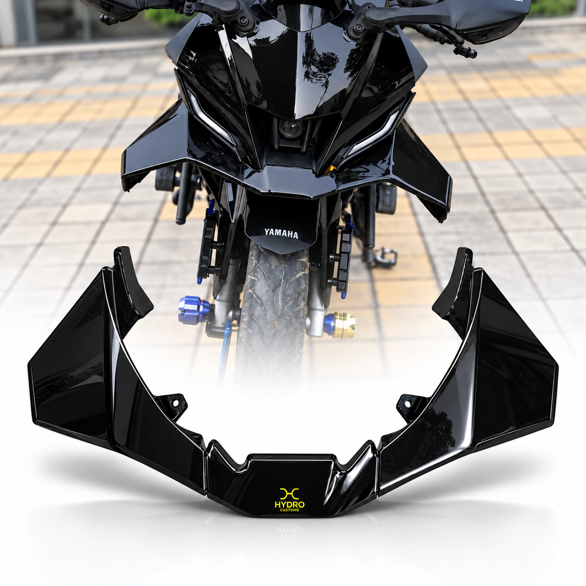 S1000RR Style Winglets for Yamaha R15 V4 – Multiple Colors
