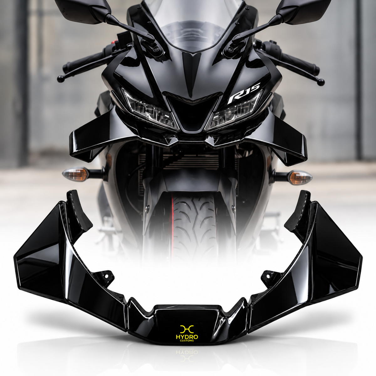 S1000RR Style Winglets for Yamaha R15 V3 – Multiple Colours