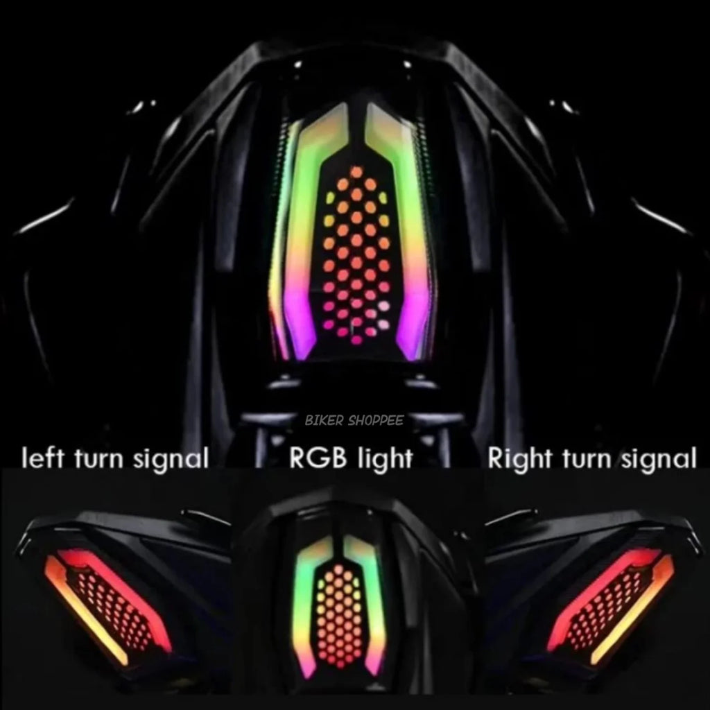 Cellular RGB LED Tail Light for Yamaha R15 V3 / R15 V4