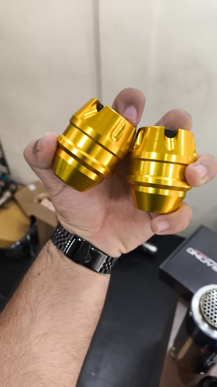 Premium Fork sliders for all bikes and scooters . Universal fitting.