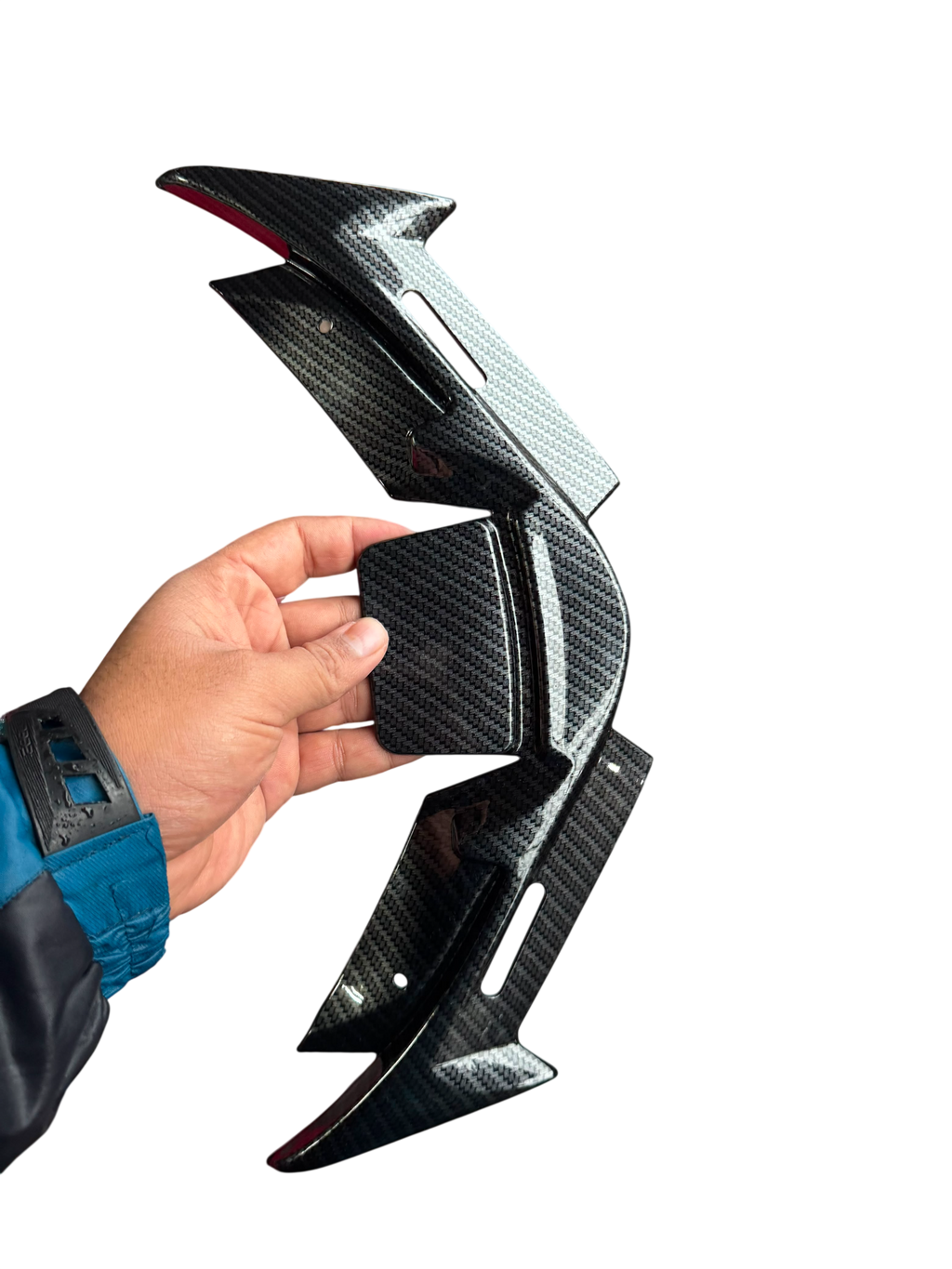 Winglet for Yamaha R15 & Aerox 155 – Carbon Fibre Hydro Dipped