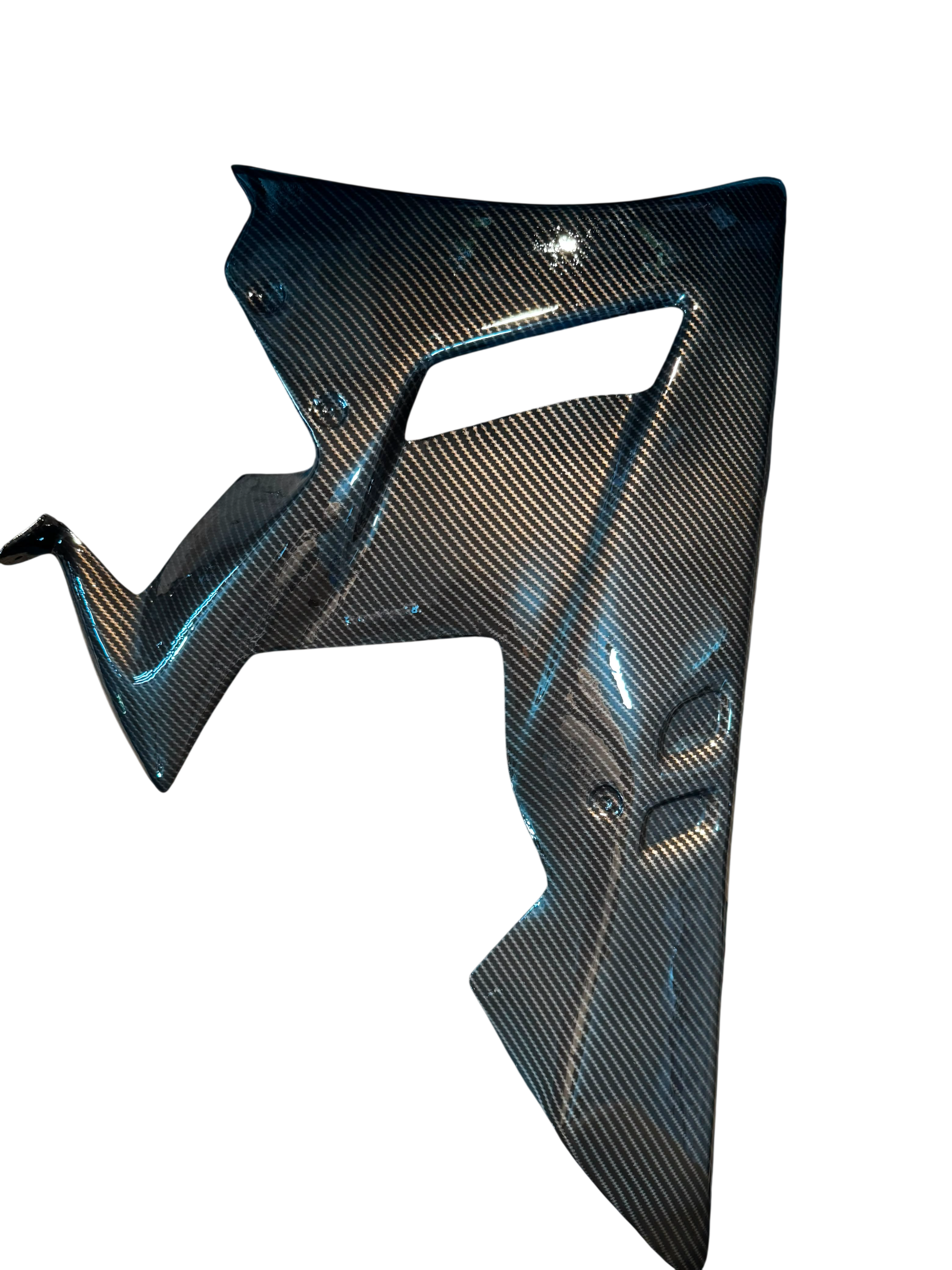 Custom Underbelly Set for Bajaj Pulsar RS 200 – Carbon Fibre Hydro Dipped