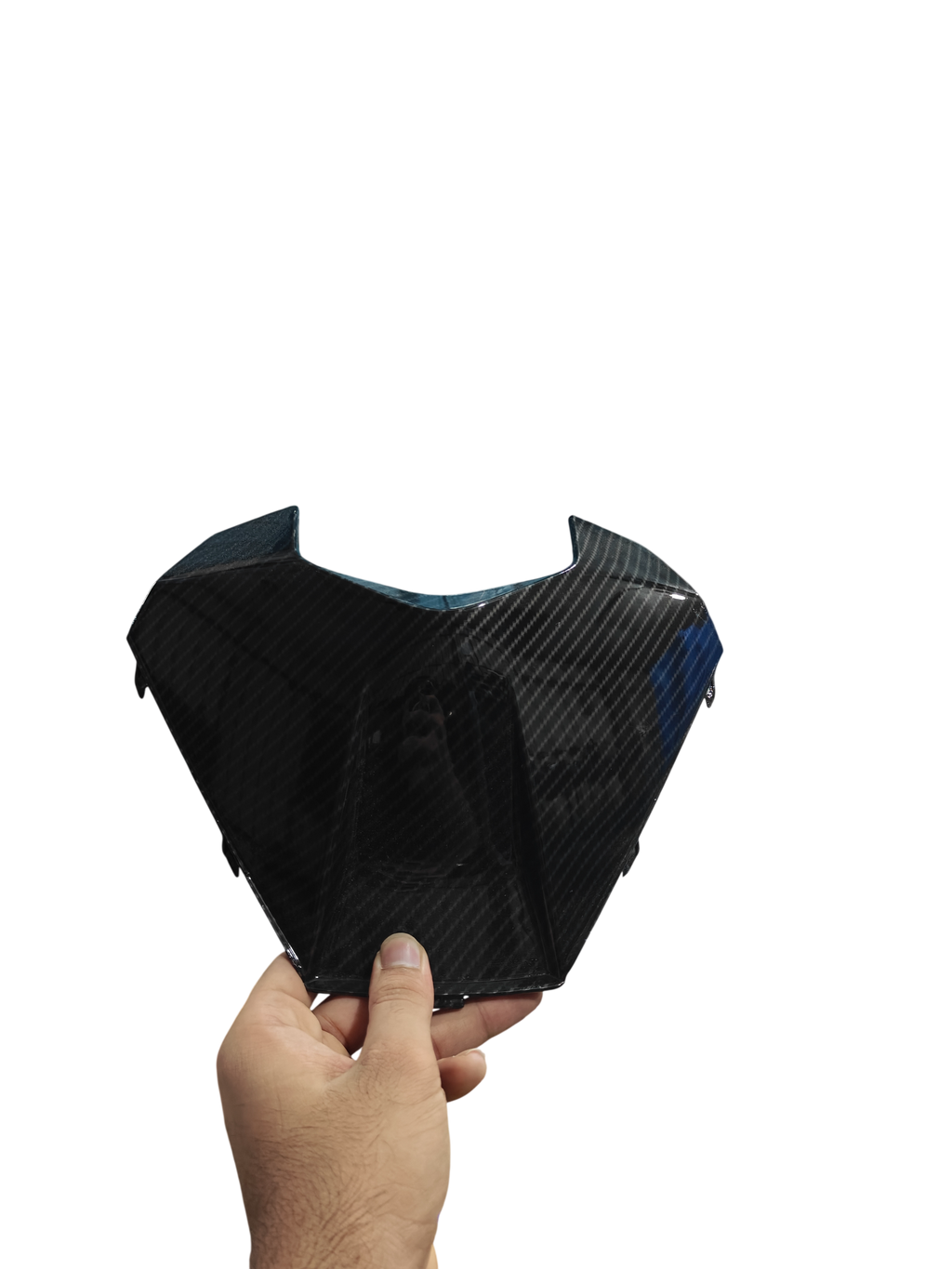 Battery Panel for KTM RC 125/200/390 Gen 1 – Carbon Fibre Hydro Dipped