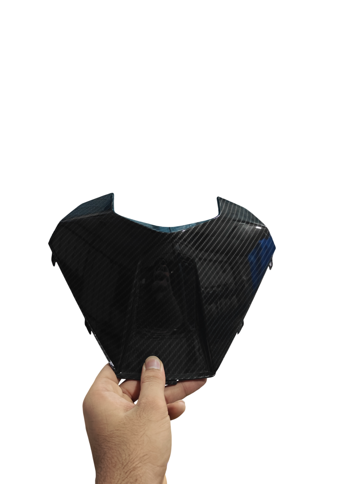 Battery Panel for KTM RC 125/200/390 Gen 1 – Carbon Fibre Hydro Dipped