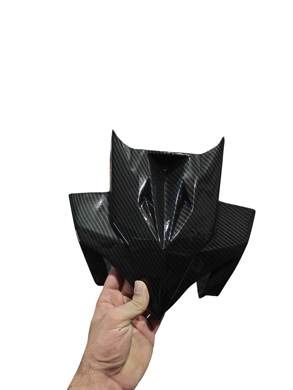 Bull Mask for Yamaha MT-15 – Carbon Fibre Hydro Dipped