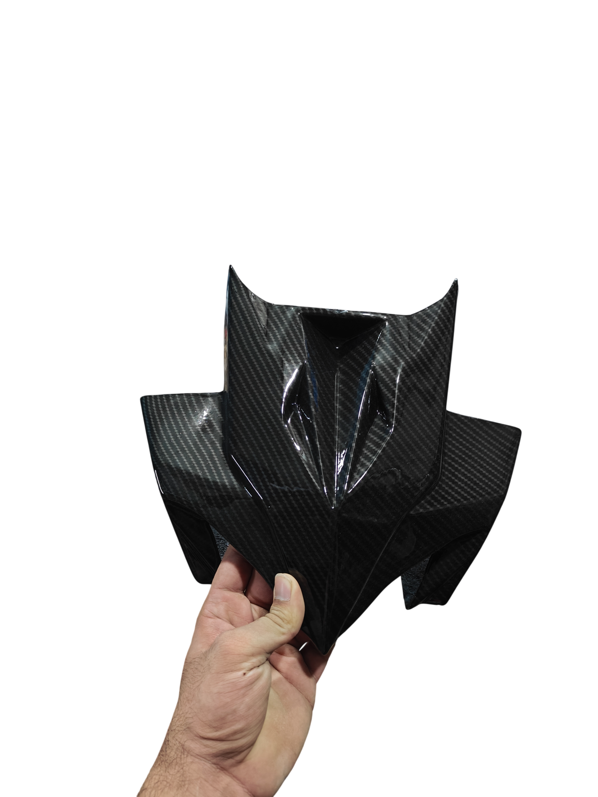 Bull Mask for Yamaha MT-15 – Carbon Fibre Hydro Dipped