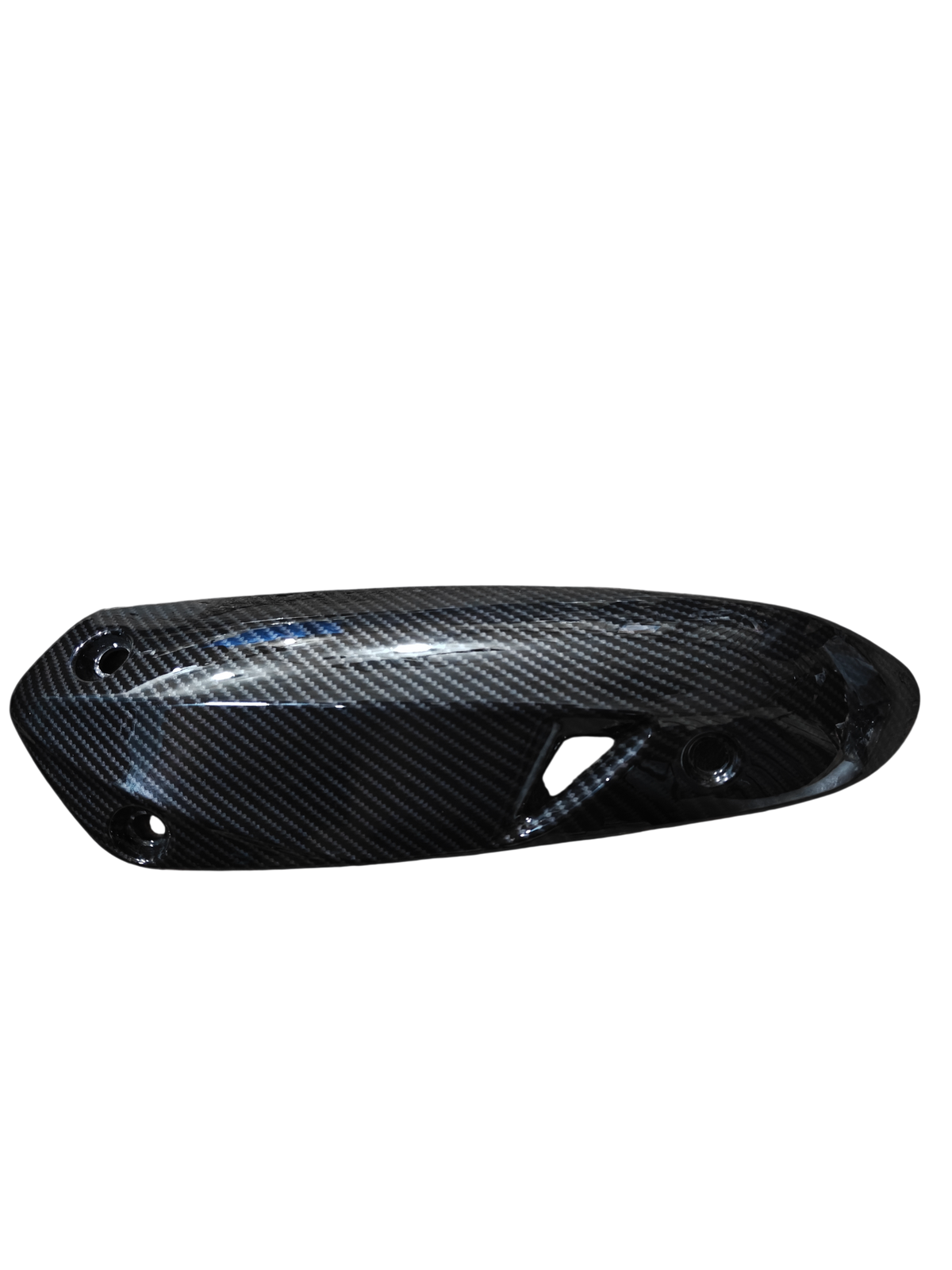 Silencer Cover for Aprilia SR/Storm/SXR – Carbon Fibre Hydro Dipped