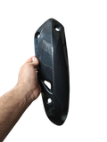 Silencer Cover for Aprilia SR/Storm/SXR – Carbon Fibre Hydro Dipped