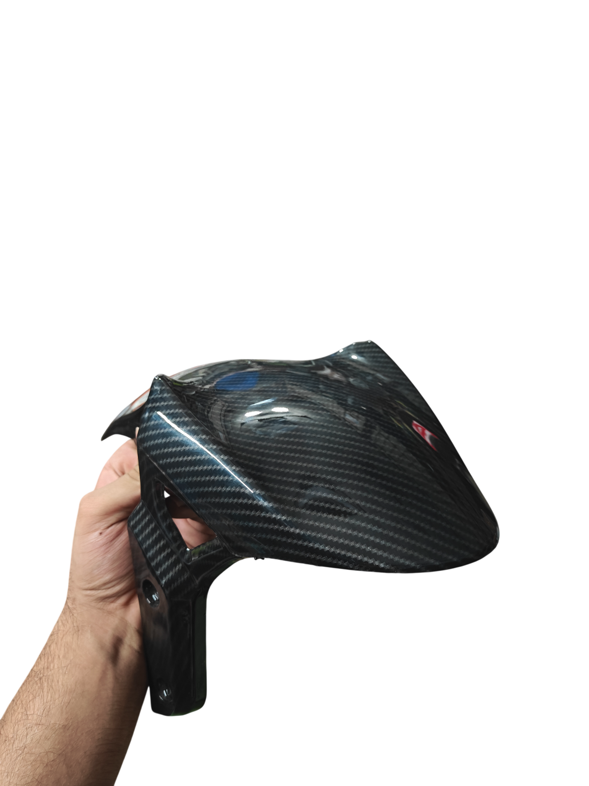Front Mudguard for Suzuki Access 125 & Aprilia SR 125/150 – Carbon Fibre Hydro Dipped