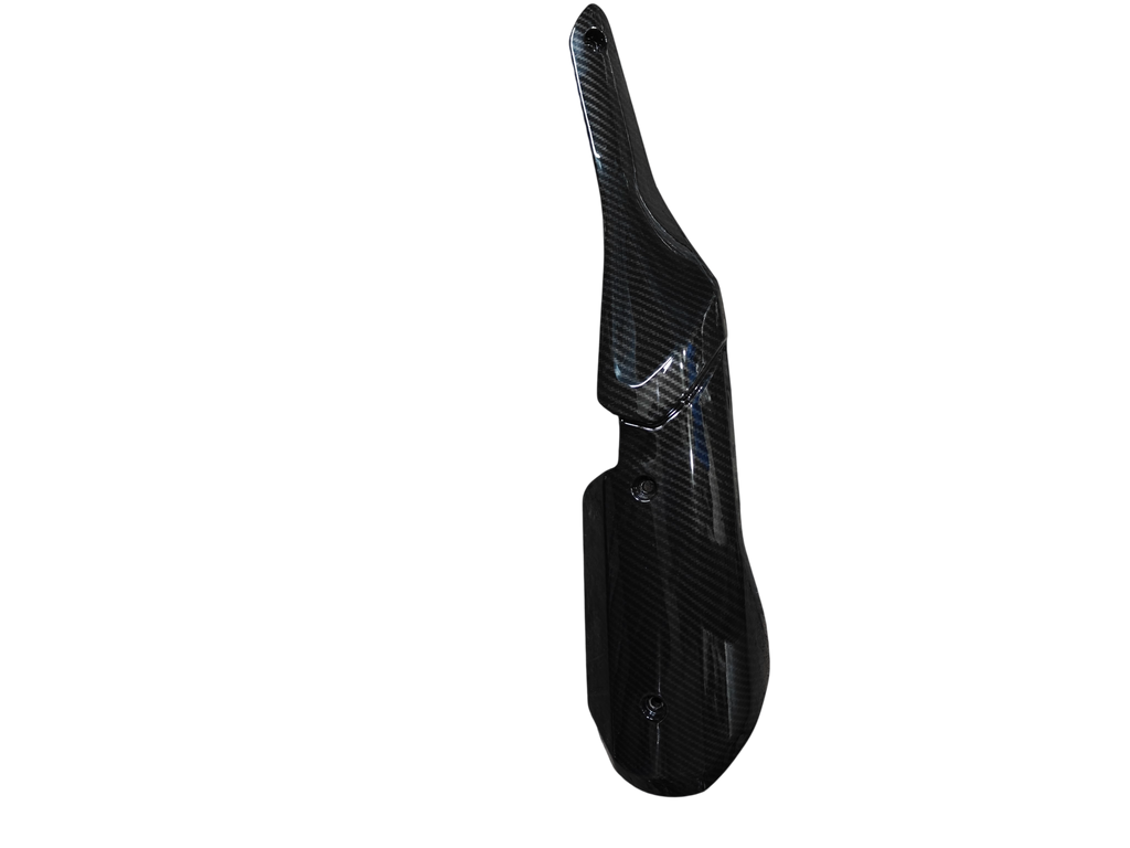 Big Silencer Cover for Yamaha R15 V4 – Carbon Fibre Hydro Dipped
