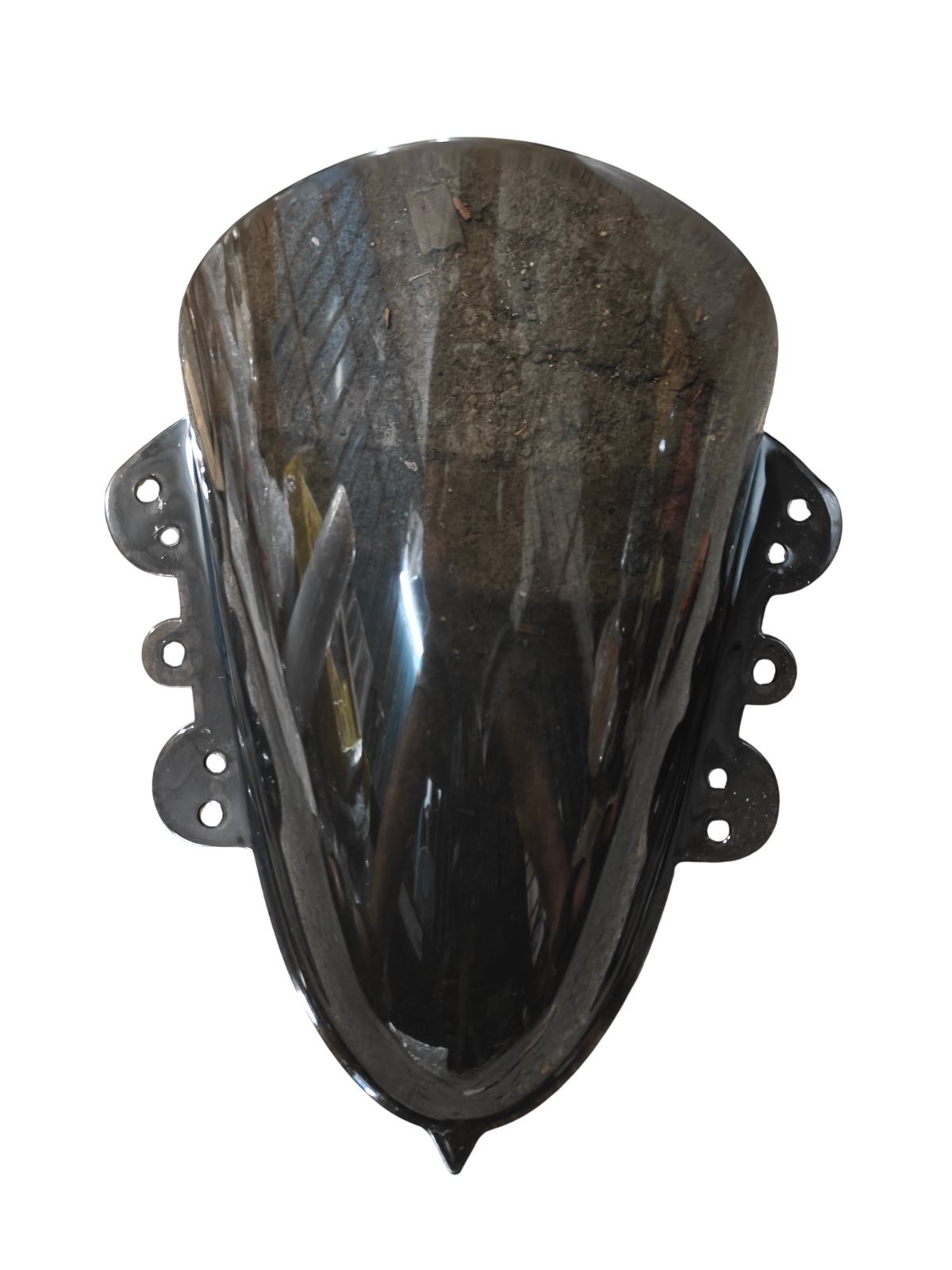 Bubble Visor for Bajaj Pulsar RS200 – Smoky Black