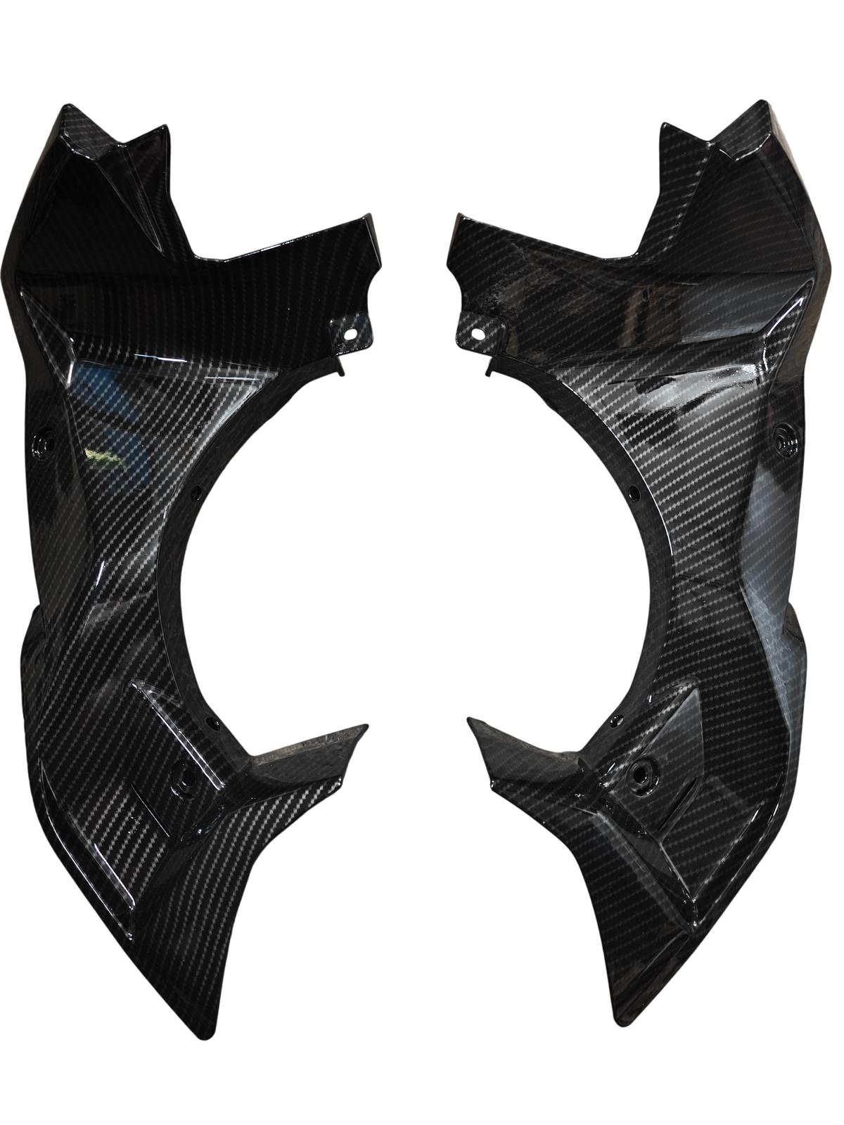 Meter Cover Panels for Yamaha R15 V3 – Carbon Fibre Hydro Dipped