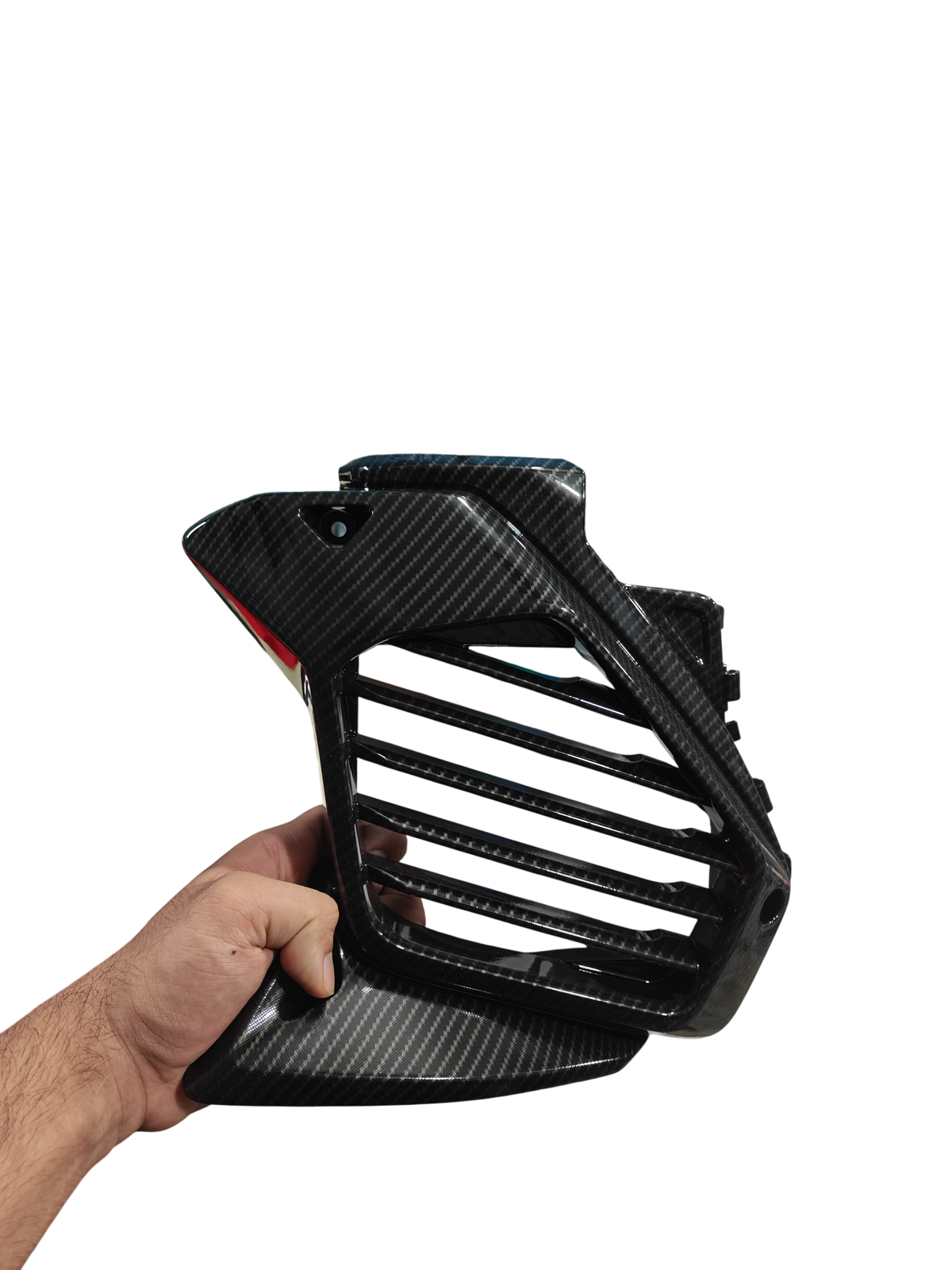 Yamaha Aerox 155 Radiator Fan Cover – Carbon Fibre Hydro Dipped