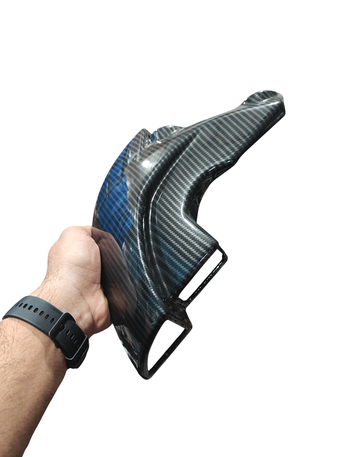 Universal Brake Disc Cooling Air Duct Set – Carbon Fibre Hydro Dipped