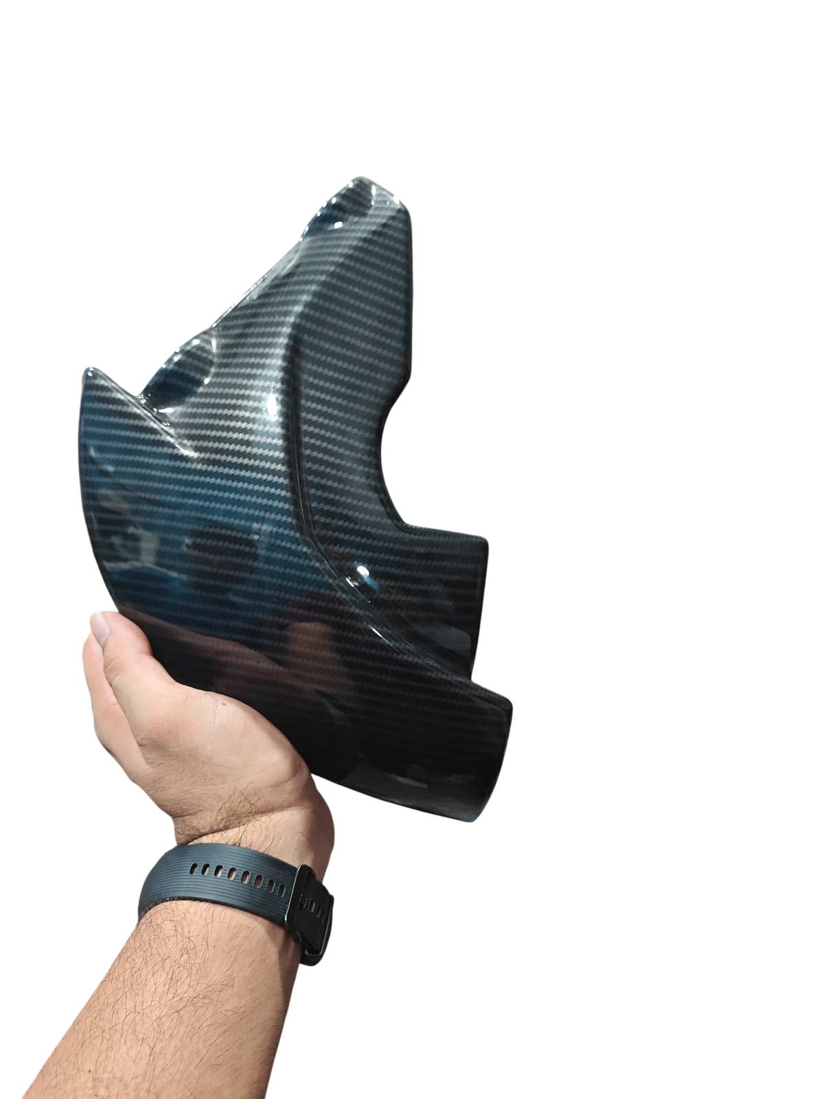Universal Brake Disc Cooling Air Duct Set – Carbon Fibre Hydro Dipped