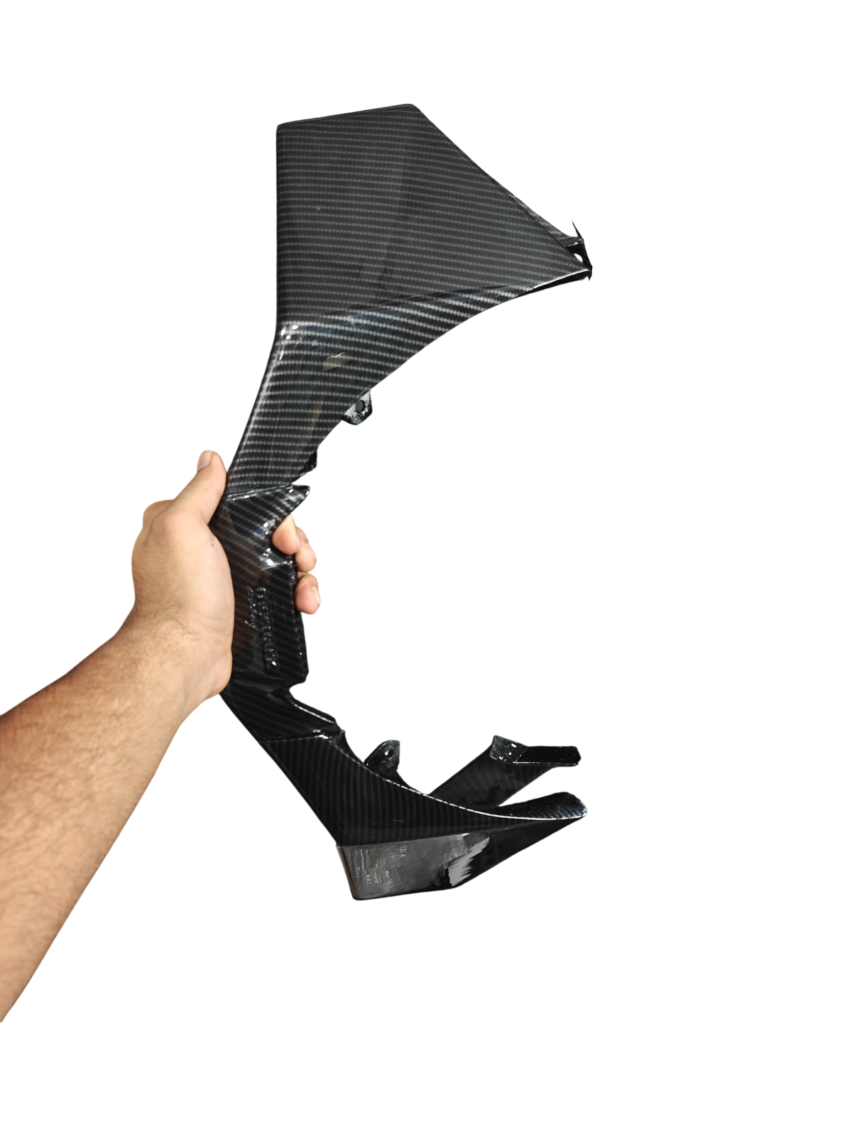 S1000RR Style Winglets for Yamaha R15 V3 – Carbon Fibre Hydro Dipped