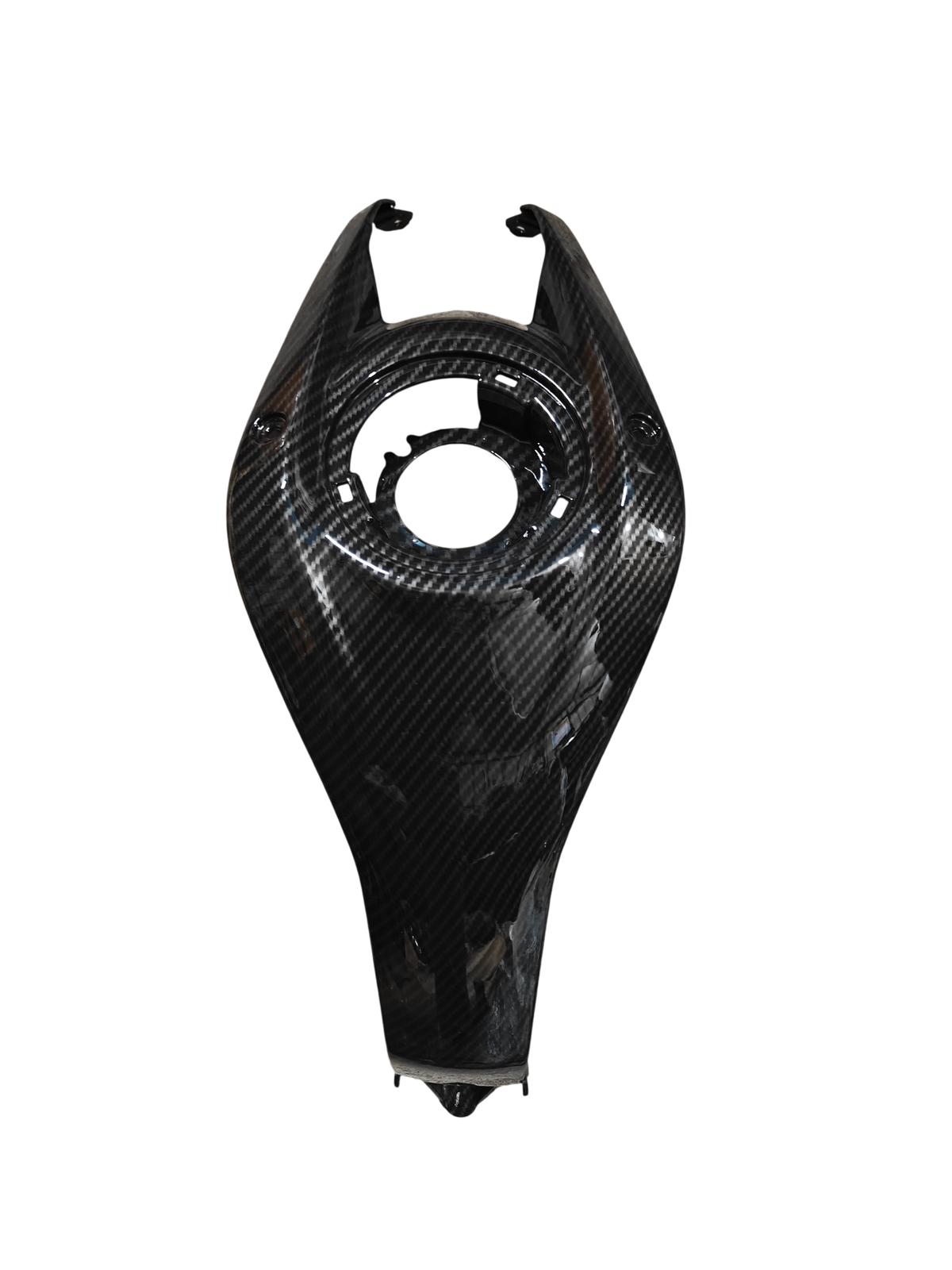 Middle Tank Cover for Yamaha FZ V3 & V4 – Carbon Fibre Hydro Dipped