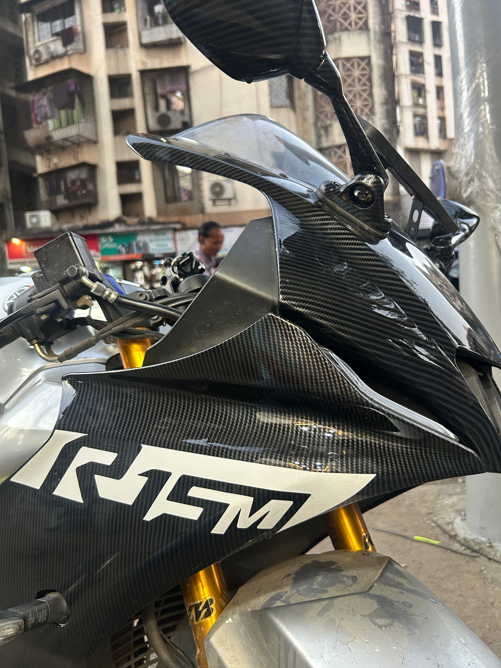 Yamaha R15 V4 Side Panels Set – Carbon Fiber Hydro Dipped