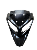 Hero Xoom 160 Headlight Mask – Carbon Fibre Hydro Dipped
