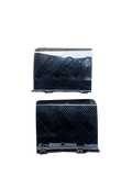 Hero Xoom 160 Footboard Cover Set– Carbon Fibre Hydro Dipped