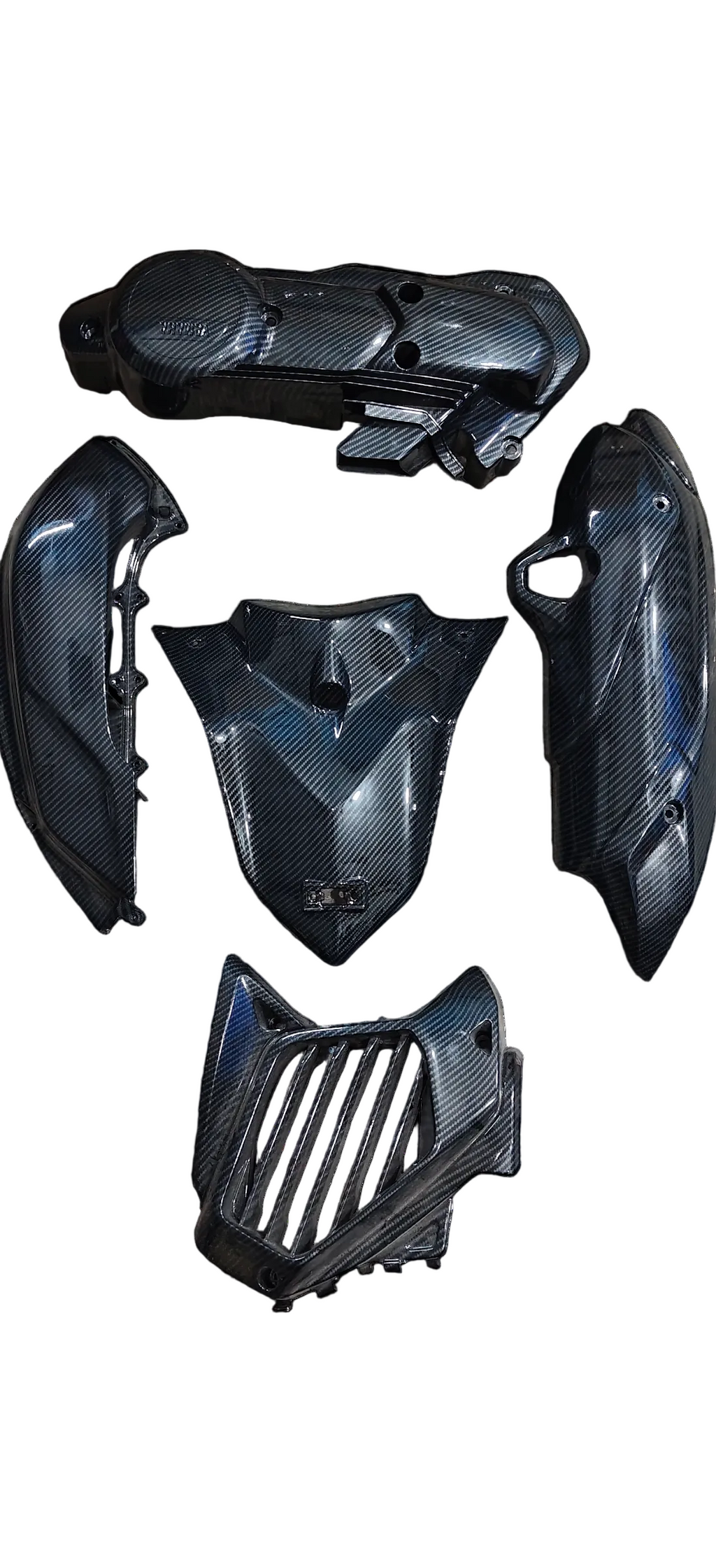 Yamaha Aerox Carbon Fibre Kit – 5 Pcs Hydro Dipped Set
