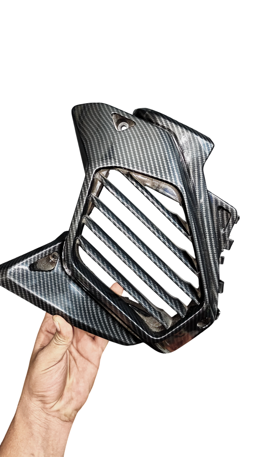 Yamaha Aerox 155 Radiator Fan Cover – Carbon Fibre Hydro Dipped