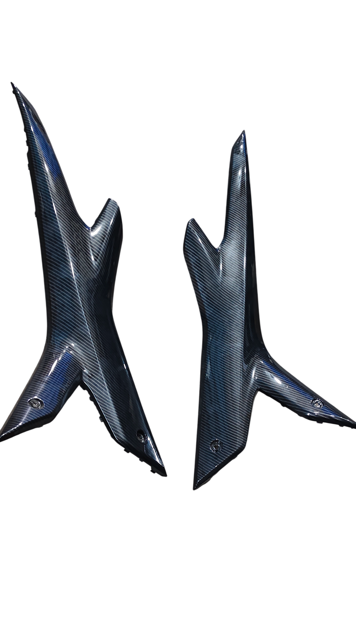 Yamaha Aerox 155 Side X Panels – Carbon Fibre Hydro Dipped
