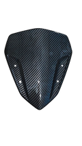 Yamaha Aerox 155 Front Visor – Carbon Fibre Hydro Dipped