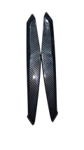 Front Fairing Trim Set for Suzuki Burgman Street 125 BS4/BS6 – Carbon Fibre Hydro Dipped