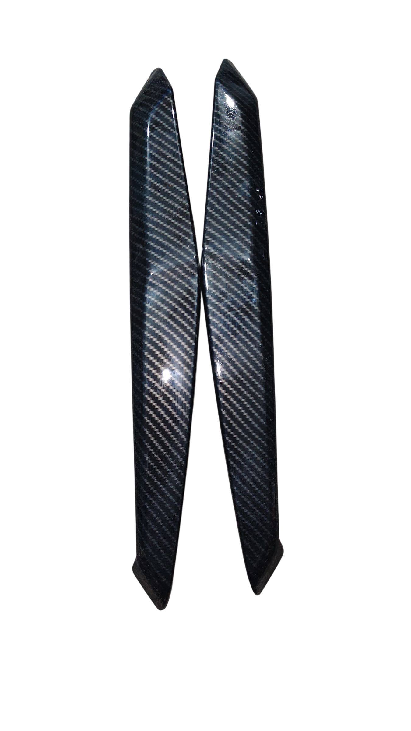 Front Fairing Trim Set for Suzuki Burgman Street 125 BS4/BS6 – Carbon Fibre Hydro Dipped