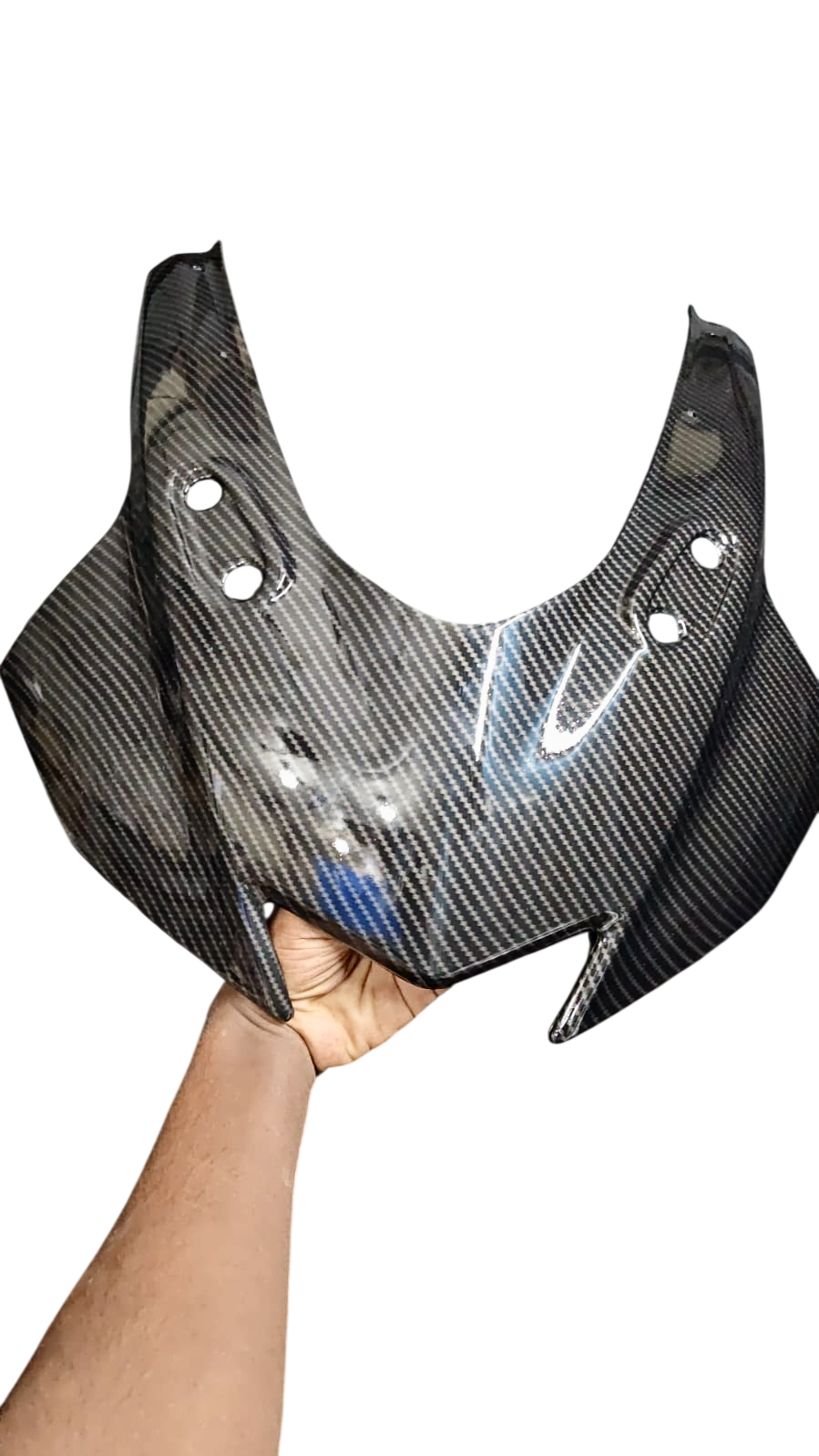 Yamaha R15 V3 Front Mask – Carbon Fibre Hydro Dipped