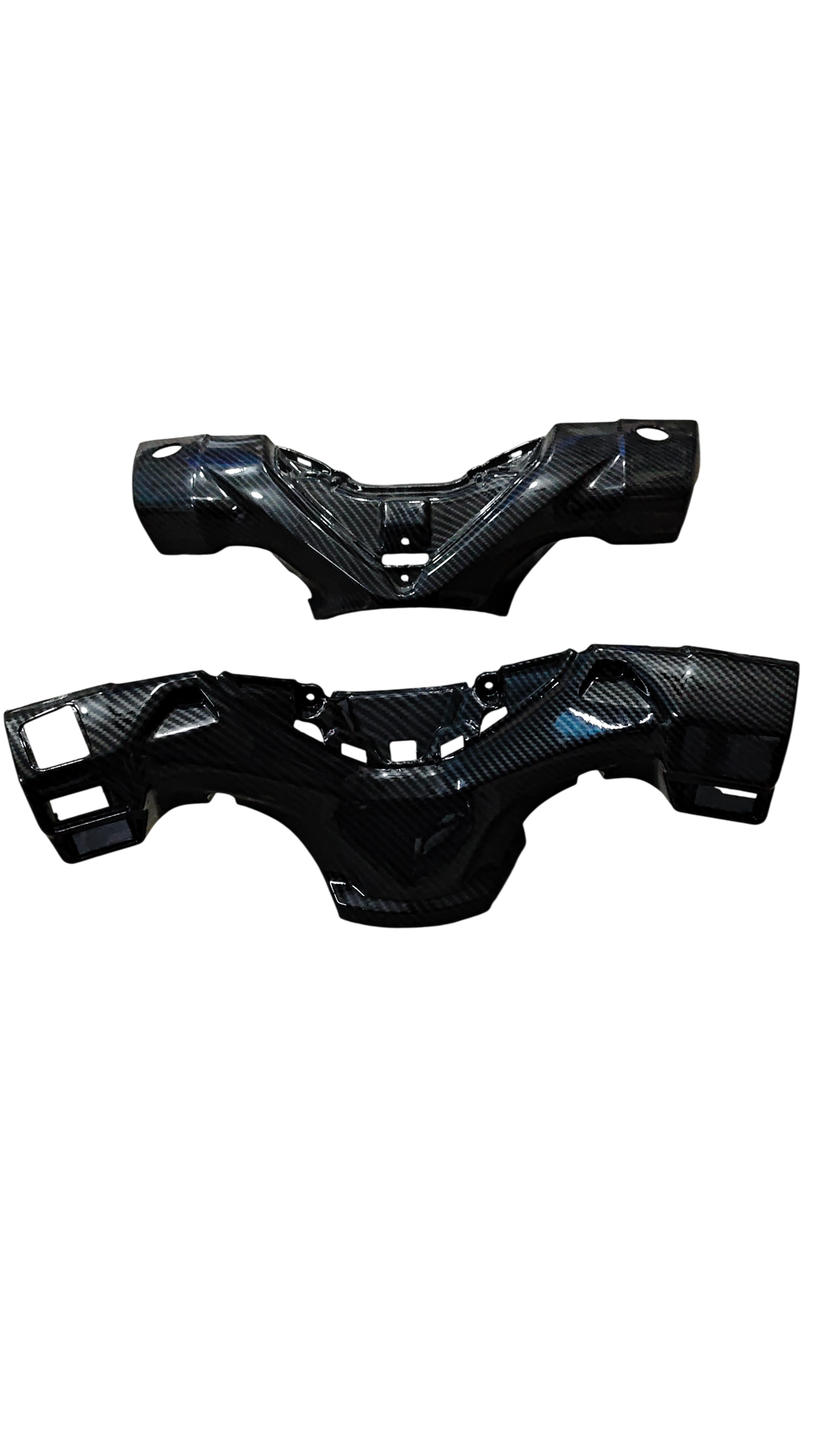 Handle Cover Set for Suzuki Burgman Street 125 BS4 – Carbon Fibre Hydro Dipped