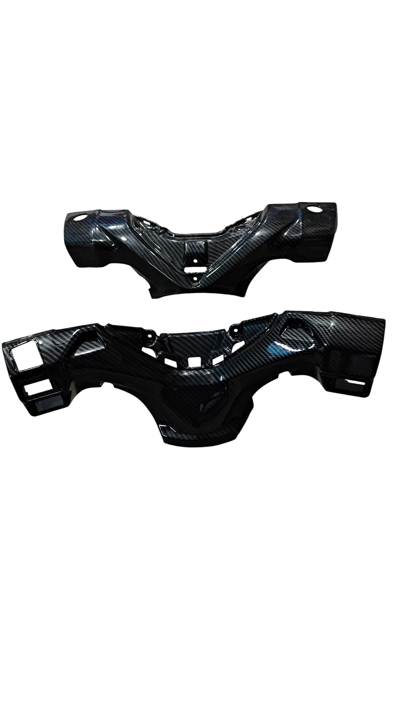 Handle Cover Set for Suzuki Burgman Street 125 BS4 – Carbon Fibre Hydro Dipped
