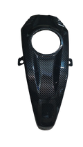 Tank Centre Panel for Yamaha R15 V3 – Dark Carbon Fibre Hydro Dipped