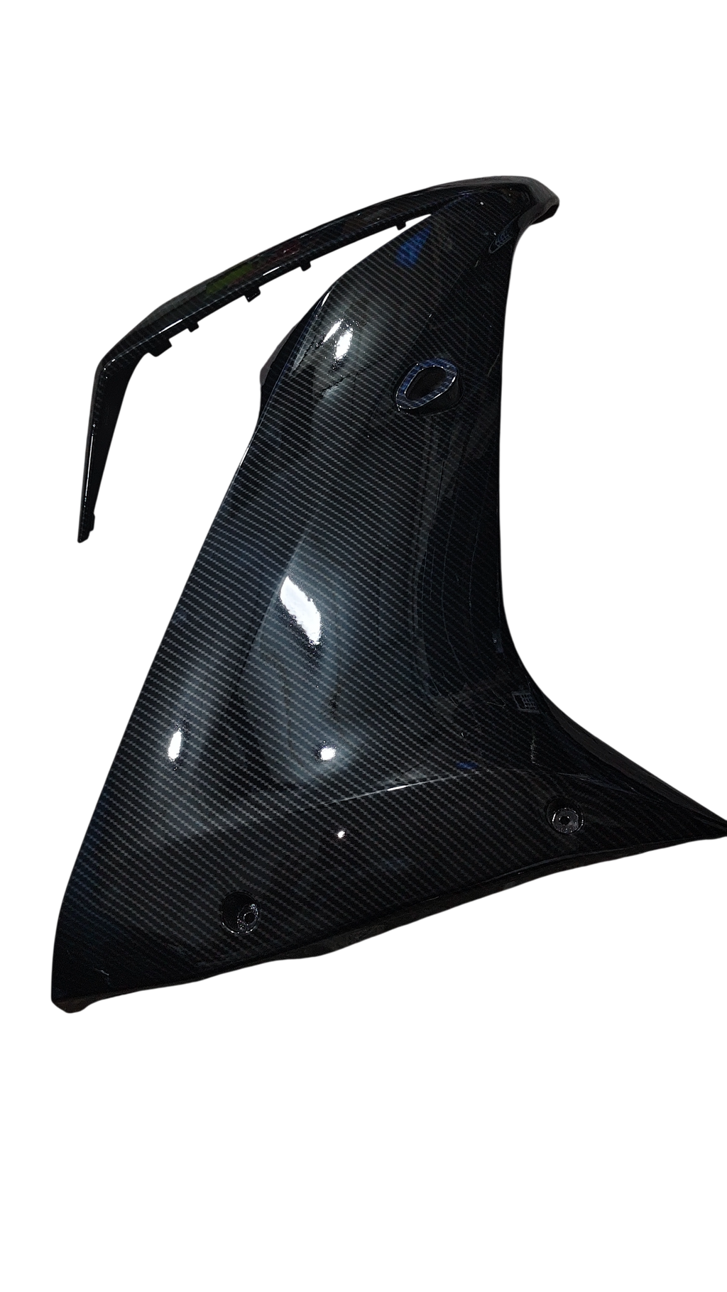 Side Panel Set for Yamaha R15 V3 – Dark Carbon Fibre Hydro Dipped