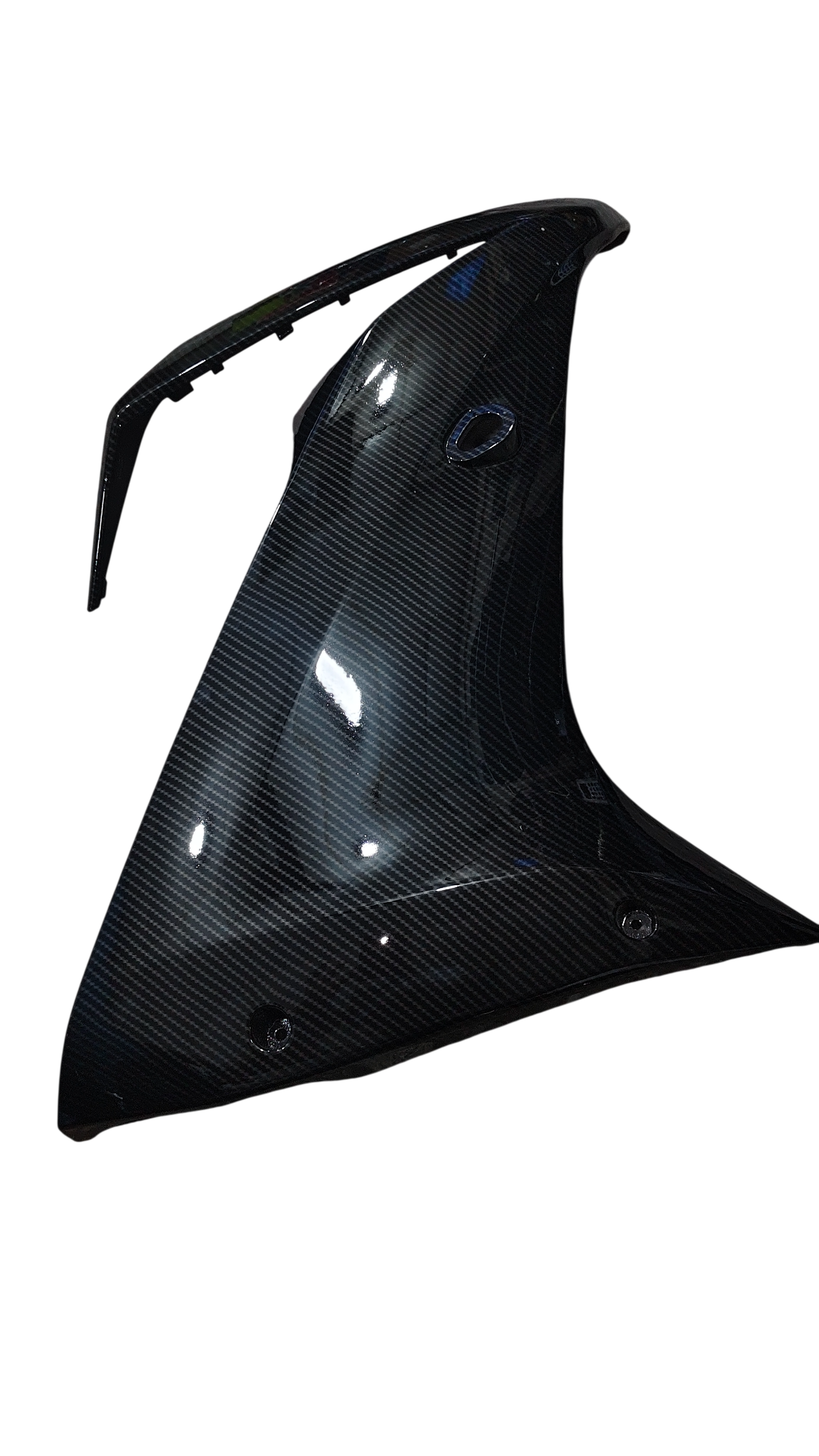 Side Panel Set for Yamaha R15 V3 – Dark Carbon Fibre Hydro Dipped