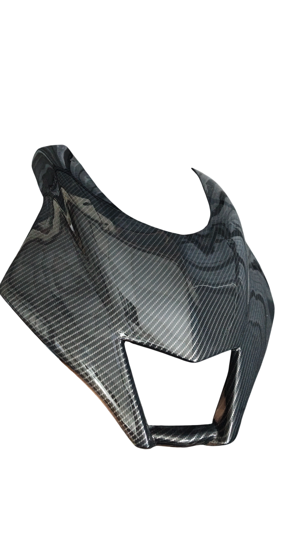 R7 Style Face Mask for Yamaha R15 V4 – Carbon Fibre Hydro Dipped