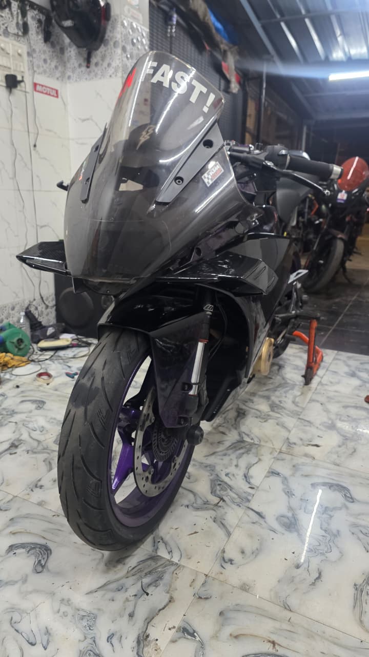 S1000RR-Style Aerodynamic Winglets | Carbon Fibre Finish | Universal Fit (1 set)