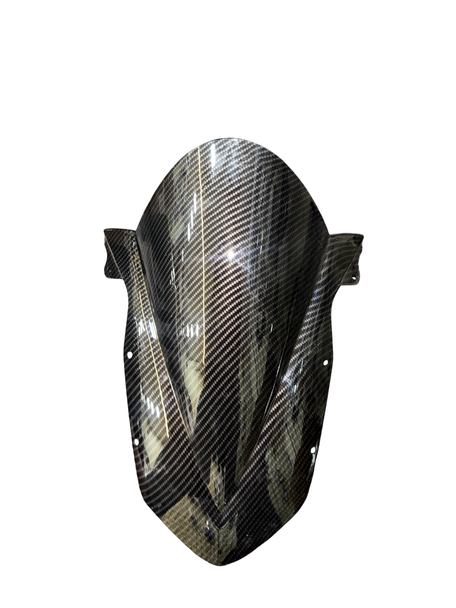 Yamaha R15 V2 Visor – Carbon Fiber Hydro Dipped