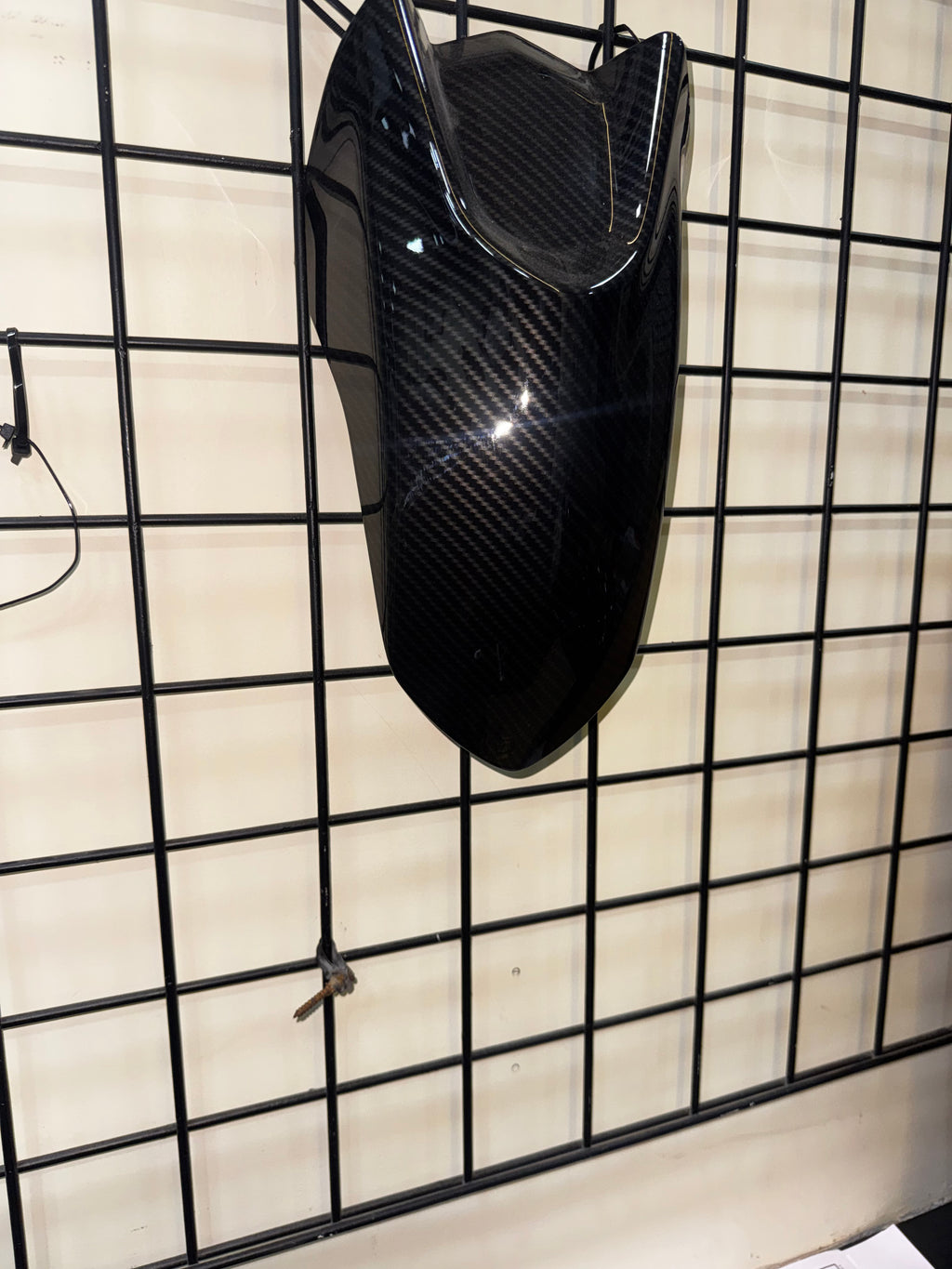 Front Mudguard for Yamaha Aerox 155 – Carbon Fibre Hydro Dipped